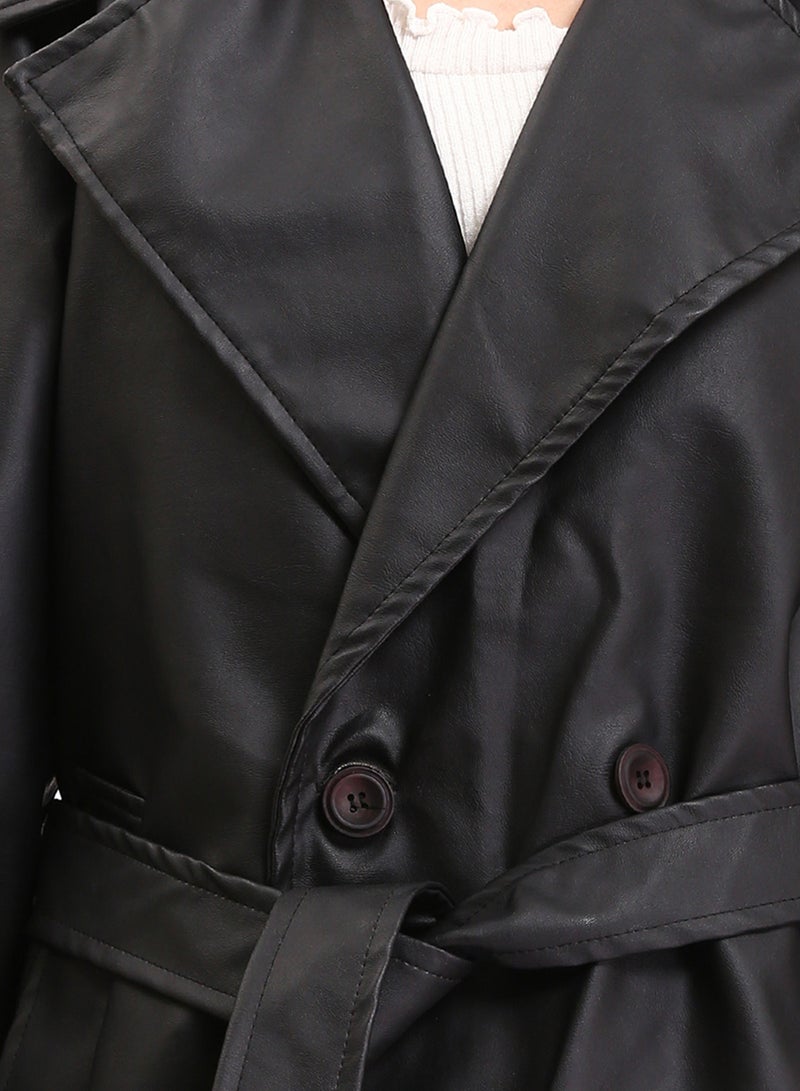 Ravin Women Longline Belted Coat - Image 3